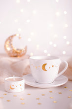 Carica l'immagine nel visualizzatore di Gallery, Set Notte Capodanno, Tazza e Candela in Ceramica di Faenza.