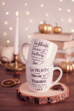 Carica l'immagine nel visualizzatore di Gallery, Tazze Harry Potter La felicità la si può trovare anche negli attimi più tenebrosi se solo uno si ricorda di accendere la luce.