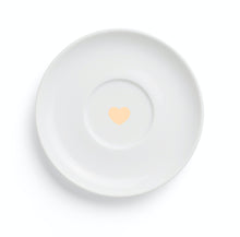 Load image into Gallery viewer, Piattino tazza cuore.
