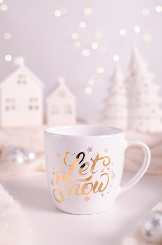 Tazza Mug natalizia Let it snow.