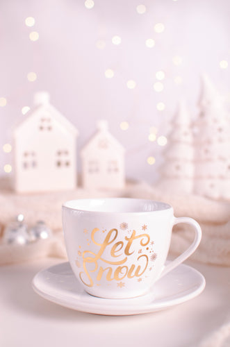 Tazza natalizia Let it snow.